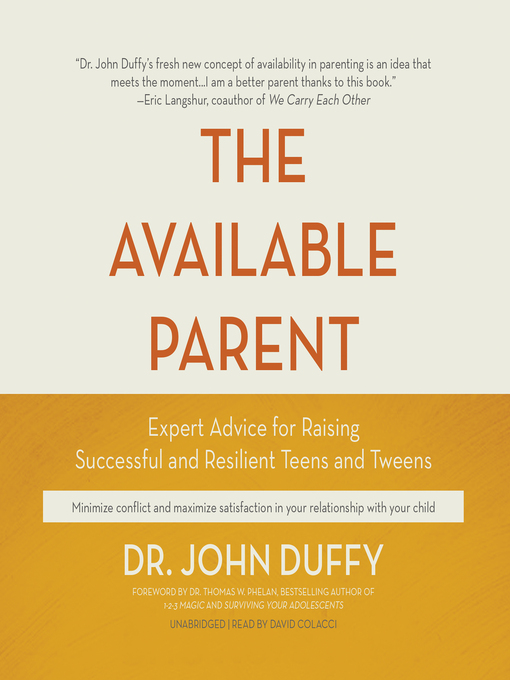 Title details for The Available Parent by John Duffy - Available